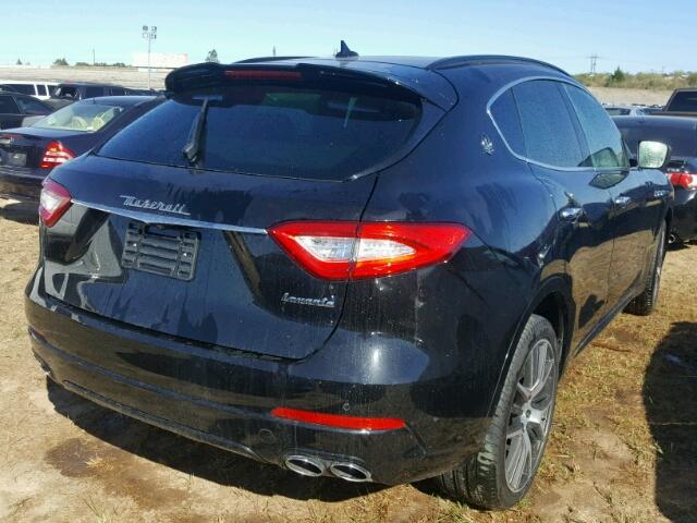 ZN661XUS7HX243897 - 2017 MASERATI LEVANTE BLACK photo 4