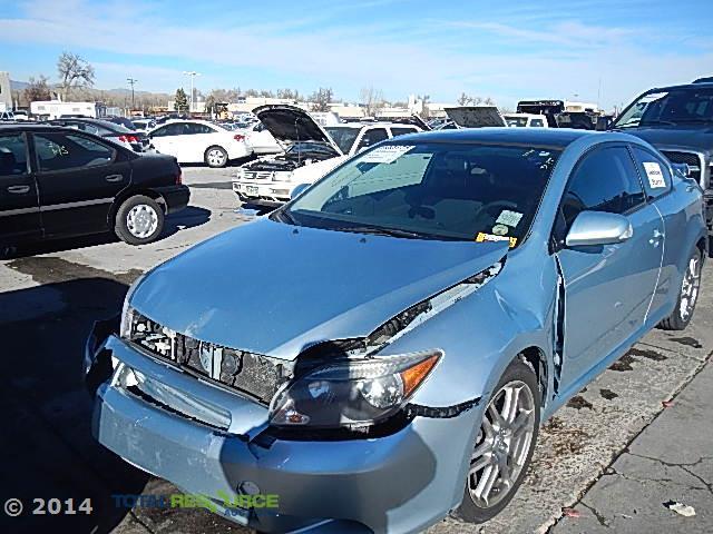 JTKDE177050055866 - 2005 TOYOTA SCION TC BLUE photo 1