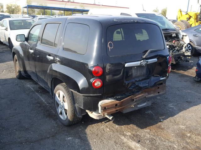 3GNDA13D96S654703 - 2006 CHEVROLET HHR LS BLACK photo 3