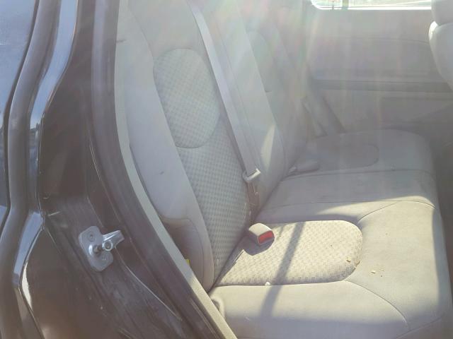 3GNDA13D96S654703 - 2006 CHEVROLET HHR LS BLACK photo 6