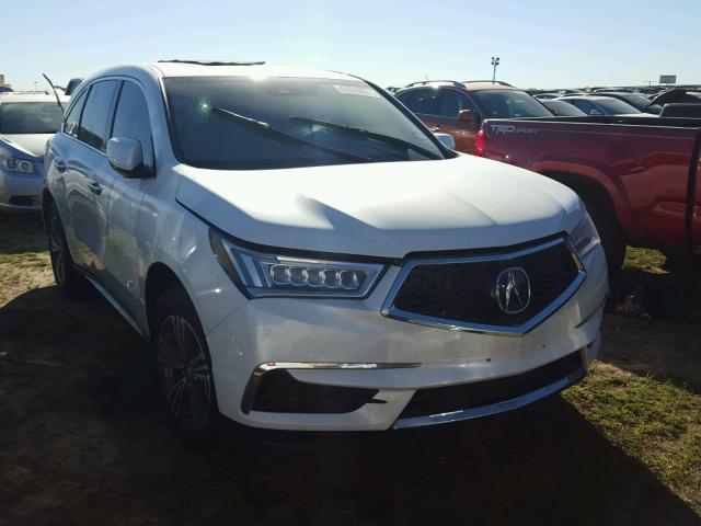 5FRYD3H35HB003057 - 2017 ACURA MDX WHITE photo 1