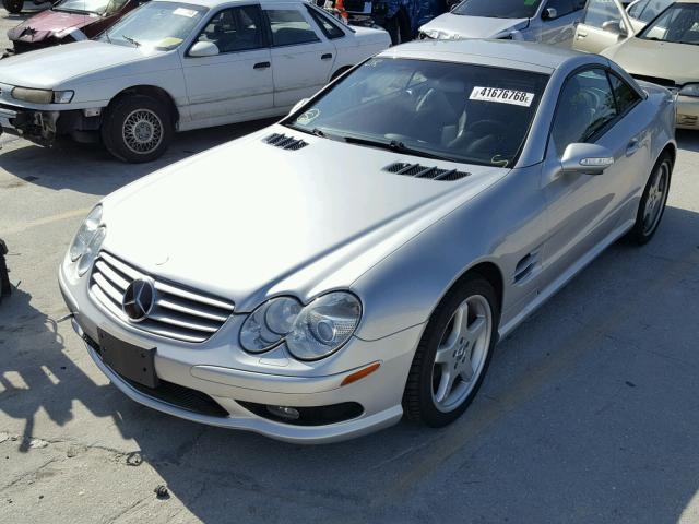 WDBSK75F03F047263 - 2003 MERCEDES-BENZ SL 500R SILVER photo 2