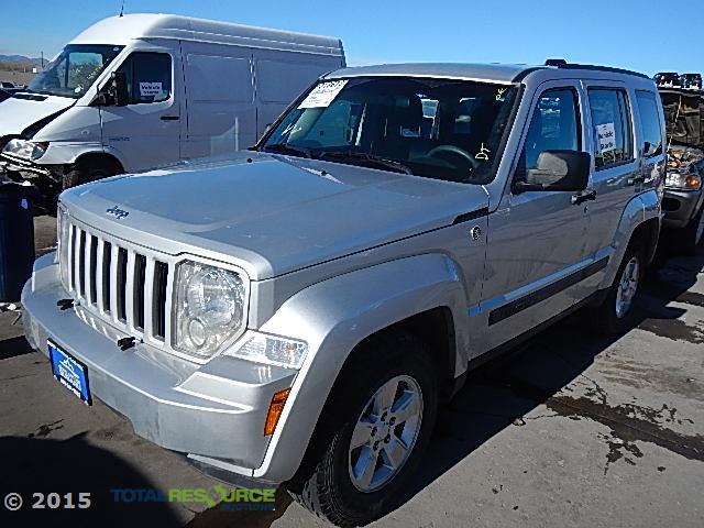 1C4PJMAK2CW174981 - 2012 JEEP LIBERTY SP SILVER photo 1