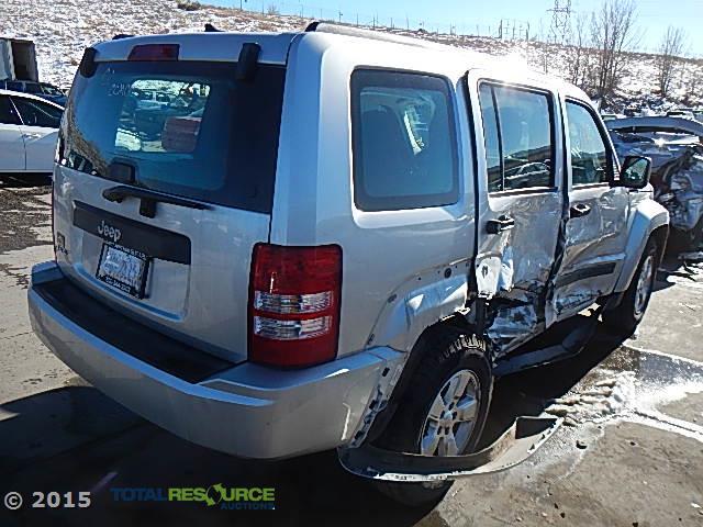 1C4PJMAK2CW174981 - 2012 JEEP LIBERTY SP SILVER photo 3