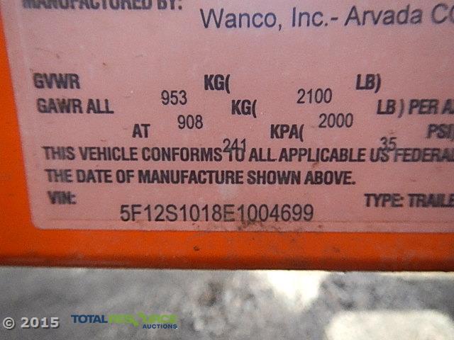 5F12S1018E1004699 - 2014 MISC ELECTRONIC Pomarańczowy zdjęcie 8