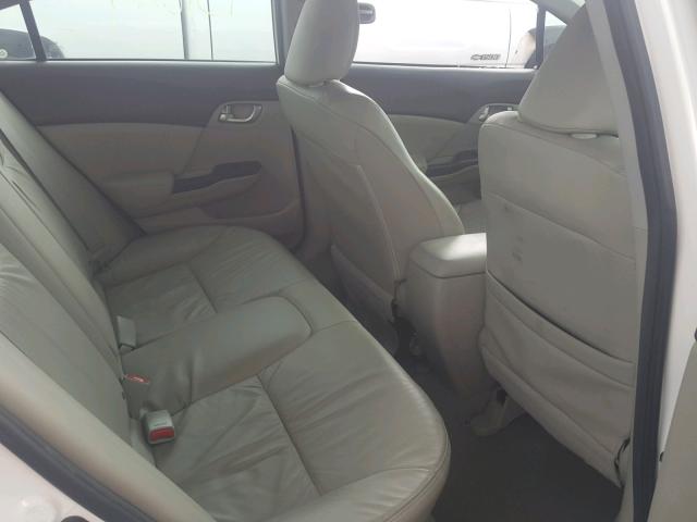 19XFB2F91CE314063 - 2012 HONDA CIVIC EXL 白色 照片 6