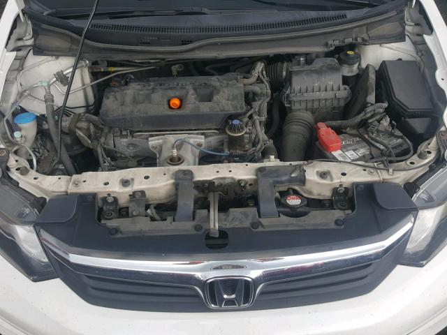 19XFB2F91CE314063 - 2012 HONDA CIVIC EXL 白色 照片 7