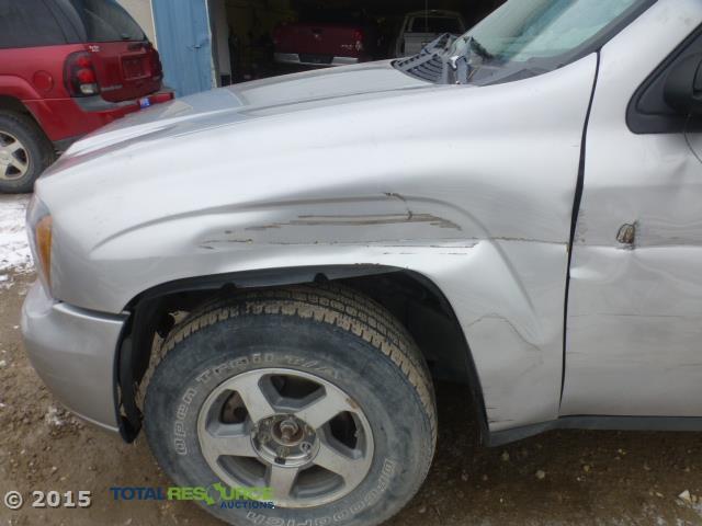 1GNDT13S442222795 - 2004 CHEVROLET TRAILBLAZE SILVER photo 10