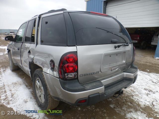 1GNDT13S442222795 - 2004 CHEVROLET TRAILBLAZE SILVER photo 4