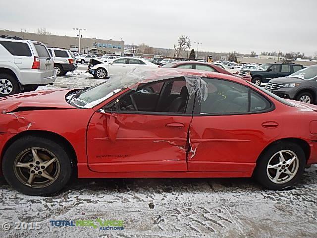 1G2WP52K03F169460 - 2003 PONTIAC GRAND PRIX RED photo 10