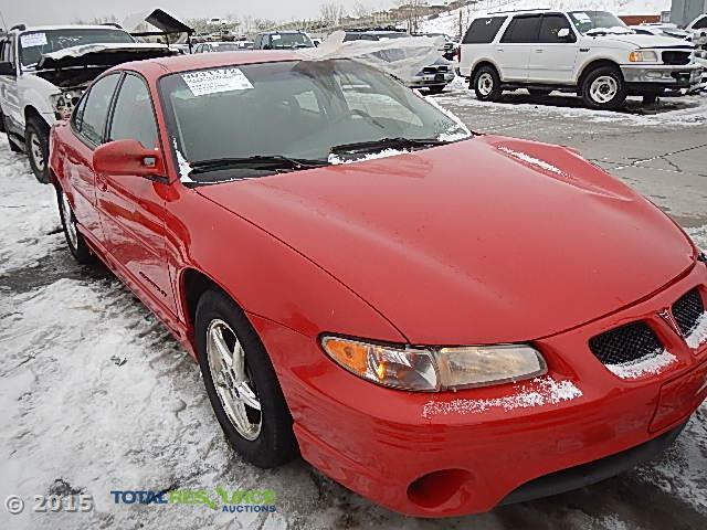 1G2WP52K03F169460 - 2003 PONTIAC GRAND PRIX RED photo 2