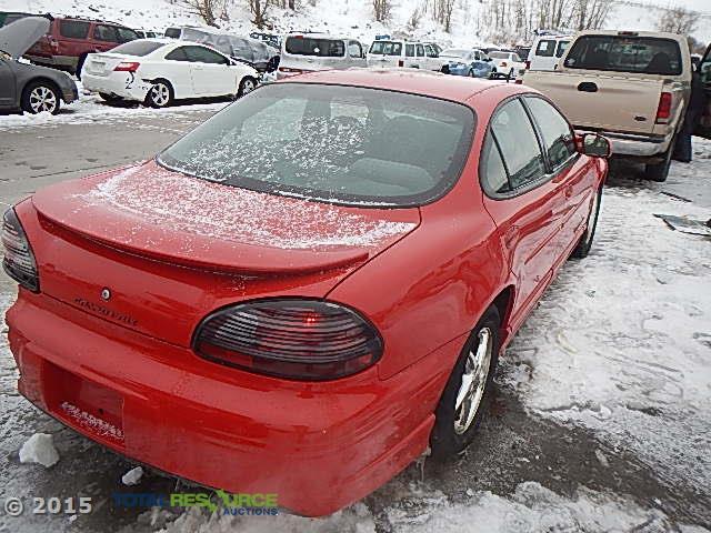 1G2WP52K03F169460 - 2003 PONTIAC GRAND PRIX RED photo 3