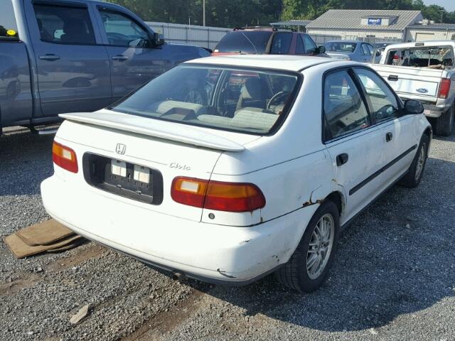 1HGEG8544RL004772 - 1994 HONDA CIVIC DX WHITE photo 4