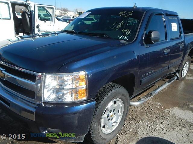 3GCRKSE30AG144337 - 2010 CHEVROLET SILVERADO BLUE photo 1