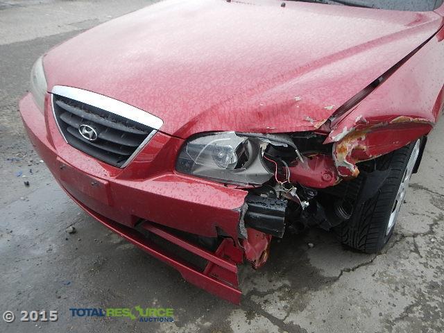 KM8DN46D16U319036 - 2006 HYUNDAI ELANTRA RED photo 14