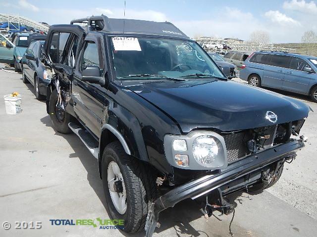 5N1ED28YX4C640927 - 2004 NISSAN XTERRA XE BLACK photo 2