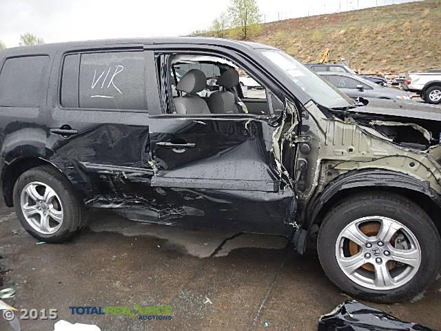 5FNYF4H70CB013217 - 2012 HONDA PILOT BLACK photo 10