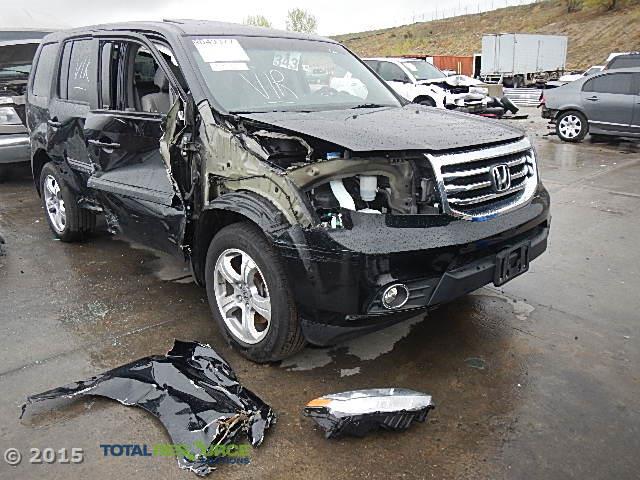 5FNYF4H70CB013217 - 2012 HONDA PILOT BLACK photo 2