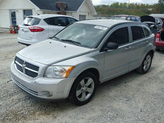 1C3CDWDA9CD532727 - 2012 DODGE CALIBER SX SILVER photo 2