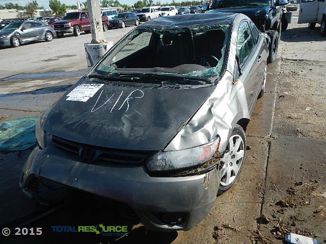 2HGFG116X8H569686 - 2008 HONDA CIVIC LX GRAY photo 1