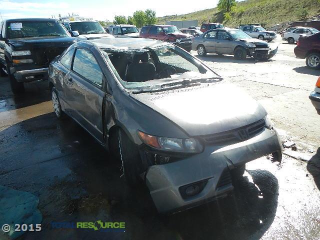 2HGFG116X8H569686 - 2008 HONDA CIVIC LX GRAY photo 2