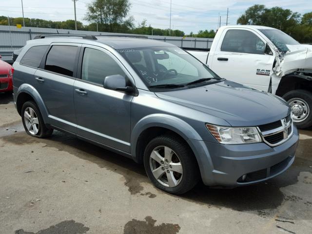 3D4PG5FV6AT121777 - 2010 DODGE JOURNEY SX BLUE photo 1