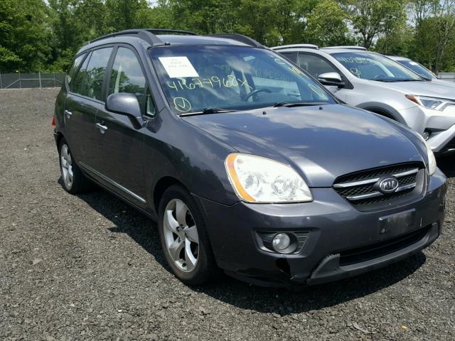 KNAFG526387195791 - 2008 KIA RONDO LX GRAY photo 1