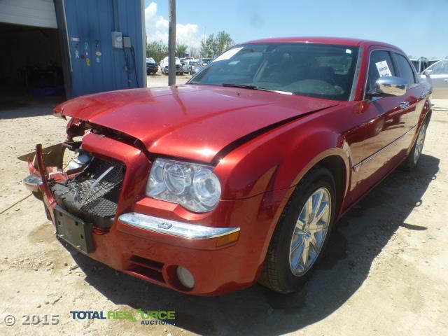 2C3LA63H97H637607 - 2007 CHRYSLER 300C RED photo 1