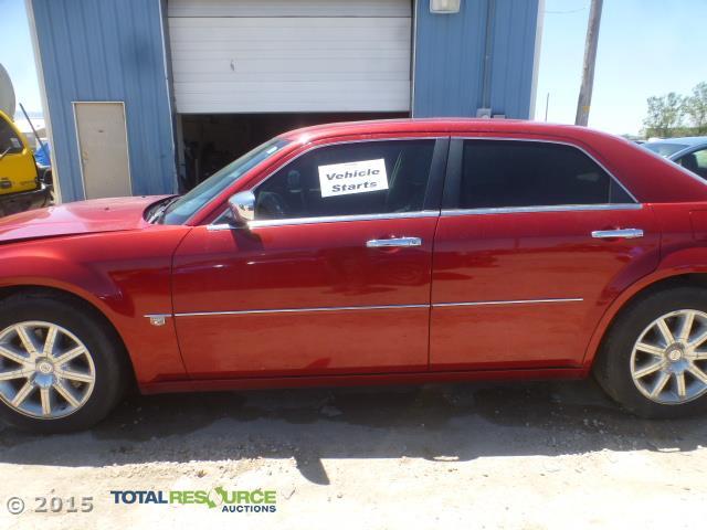 2C3LA63H97H637607 - 2007 CHRYSLER 300C RED photo 10