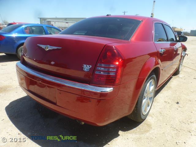 2C3LA63H97H637607 - 2007 CHRYSLER 300C RED photo 3