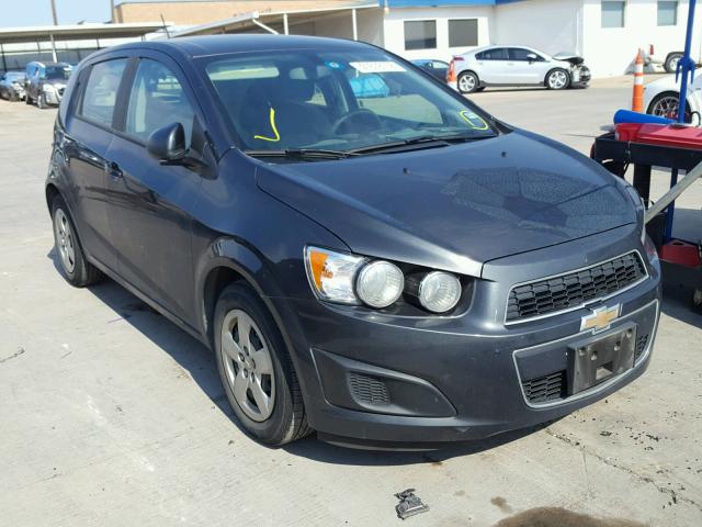 1G1JA6SH0G4157837 - 2016 CHEVROLET SONIC LS GRAY photo 1