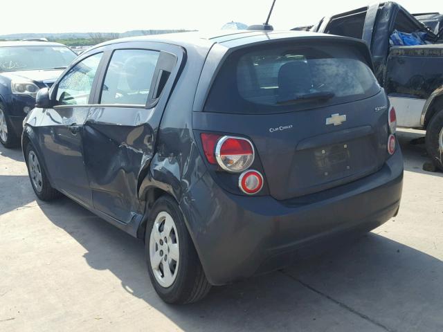 1G1JA6SH0G4157837 - 2016 CHEVROLET SONIC LS GRAY photo 3