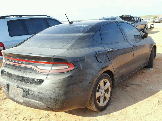 1C3CDFBB7FD128776 - 2015 DODGE DART BLACK photo 4