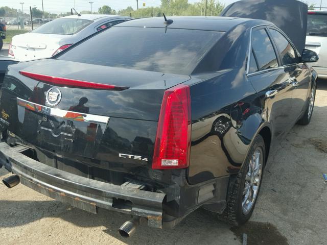 1G6DP57V380119834 - 2008 CADILLAC CTS HI FEA BLACK photo 4