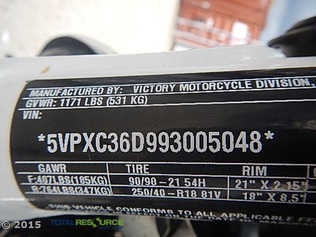 5VPXC36D993005048 - 2009 VICTORY MOTORCYCLES VEGAS JACK BLACK photo 10