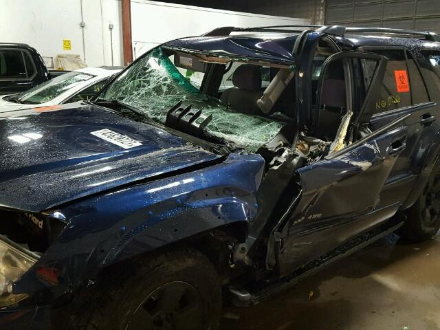 JTEBT14R448014338 - 2004 TOYOTA 4RUNNER BLUE photo 10