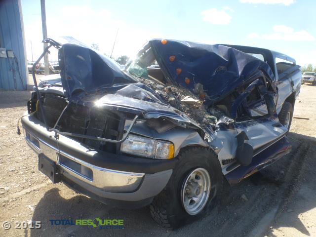 1B7KF2363WJ204085 - 1998 DODGE RAM 2500 SILVER photo 1