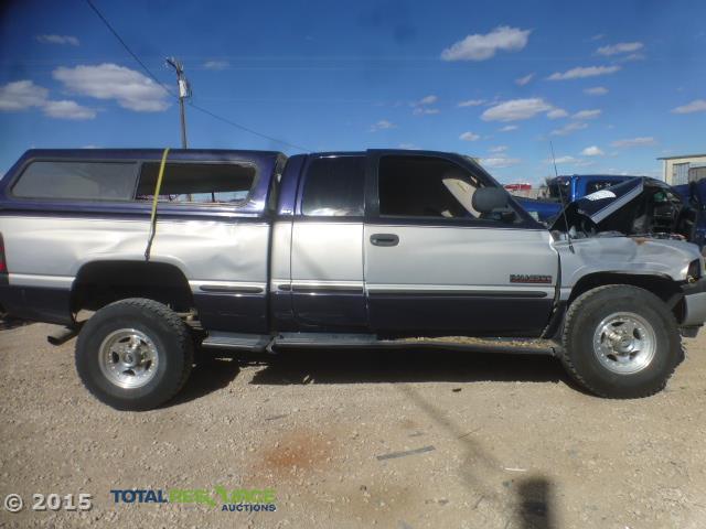 1B7KF2363WJ204085 - 1998 DODGE RAM 2500 SILVER photo 8