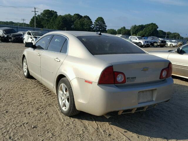 1G1ZB5E06CF221278 - 2012 CHEVROLET MALIBU LS ოქროსფერი ფოტო 3