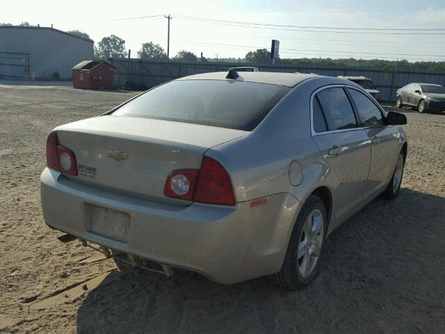 1G1ZB5E06CF221278 - 2012 CHEVROLET MALIBU LS ოქროსფერი ფოტო 4