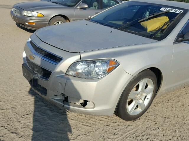 1G1ZB5E06CF221278 - 2012 CHEVROLET MALIBU LS ოქროსფერი ფოტო 9