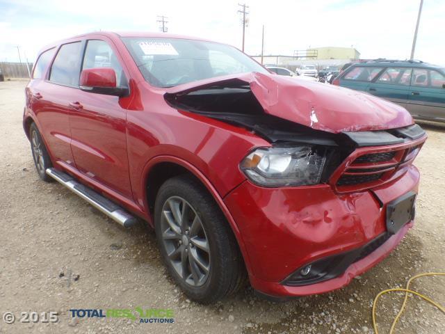 1C4SDJCT9EC476262 - 2014 DODGE DURANGO R/ RED photo 2