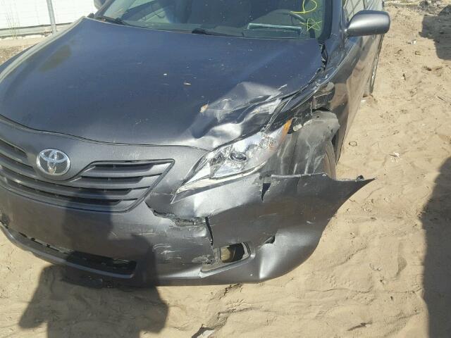 JTNBE46K073122114 - 2007 TOYOTA CAMRY NEW GRAY photo 9