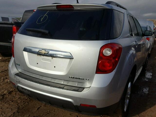 2GNALDEKXC1132261 - 2012 CHEVROLET EQUINOX SILVER photo 4