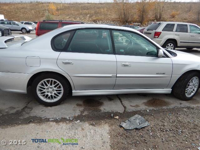 4S3BE656027214698 - 2002 SUBARU LEGACY GT GRAY photo 15