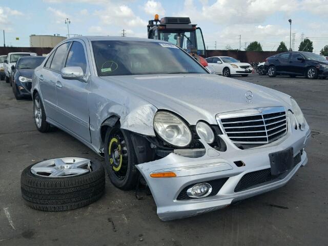 WDBUF72X58B329973 - 2008 MERCEDES-BENZ E SILVER photo 1