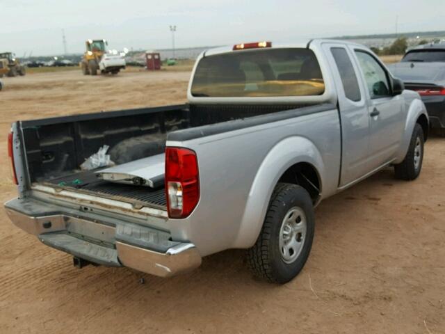 1N6BD0CT7AC436358 - 2010 NISSAN FRONTIER K GRAY photo 4