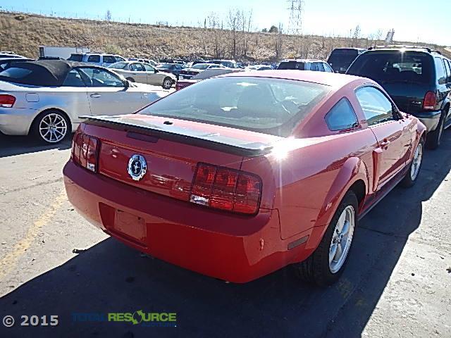 1ZVFT80N175314441 - 2007 FORD MUSTANG RED photo 3