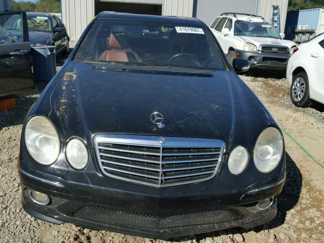 WDBUF72X69B420963 - 2009 MERCEDES-BENZ E 550 GREEN photo 9