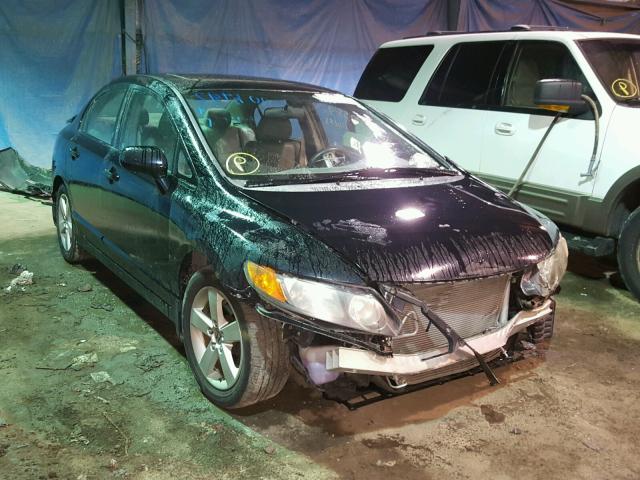 1HGFA16998L032864 - 2008 HONDA CIVIC EXL 黑色 照片 1